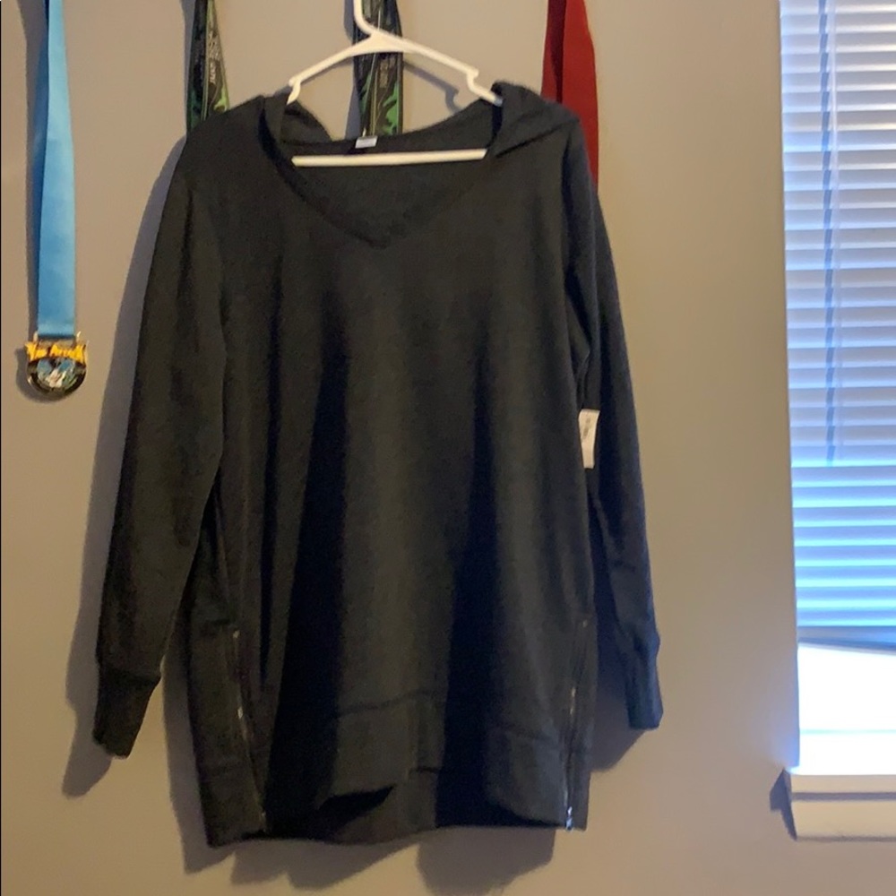 Dark grey comfy sweater